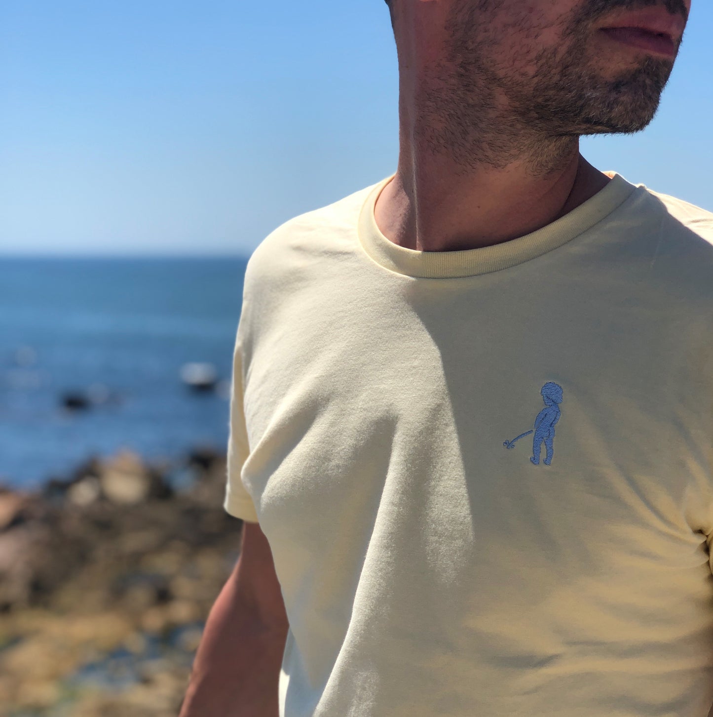 Men's T-shirt "Ketje"™ Yellow Summer