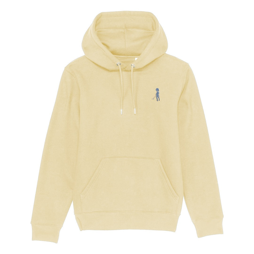 Sweat-shirt à capuche Unisexe "Ketje"™ jaune pastel