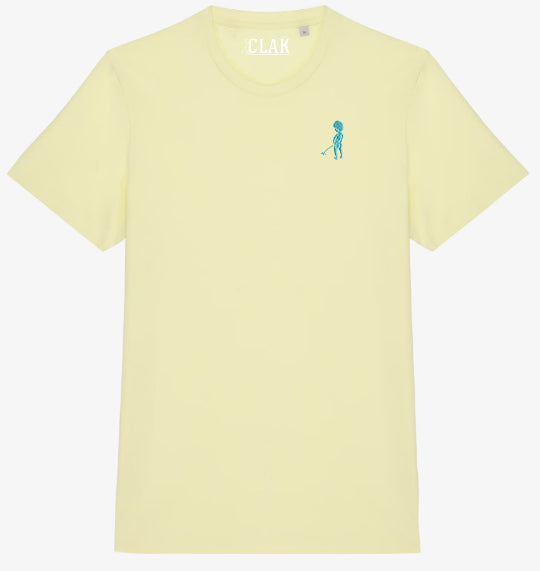 "Ketje"™ men's navy blue t-shirt - menta logo