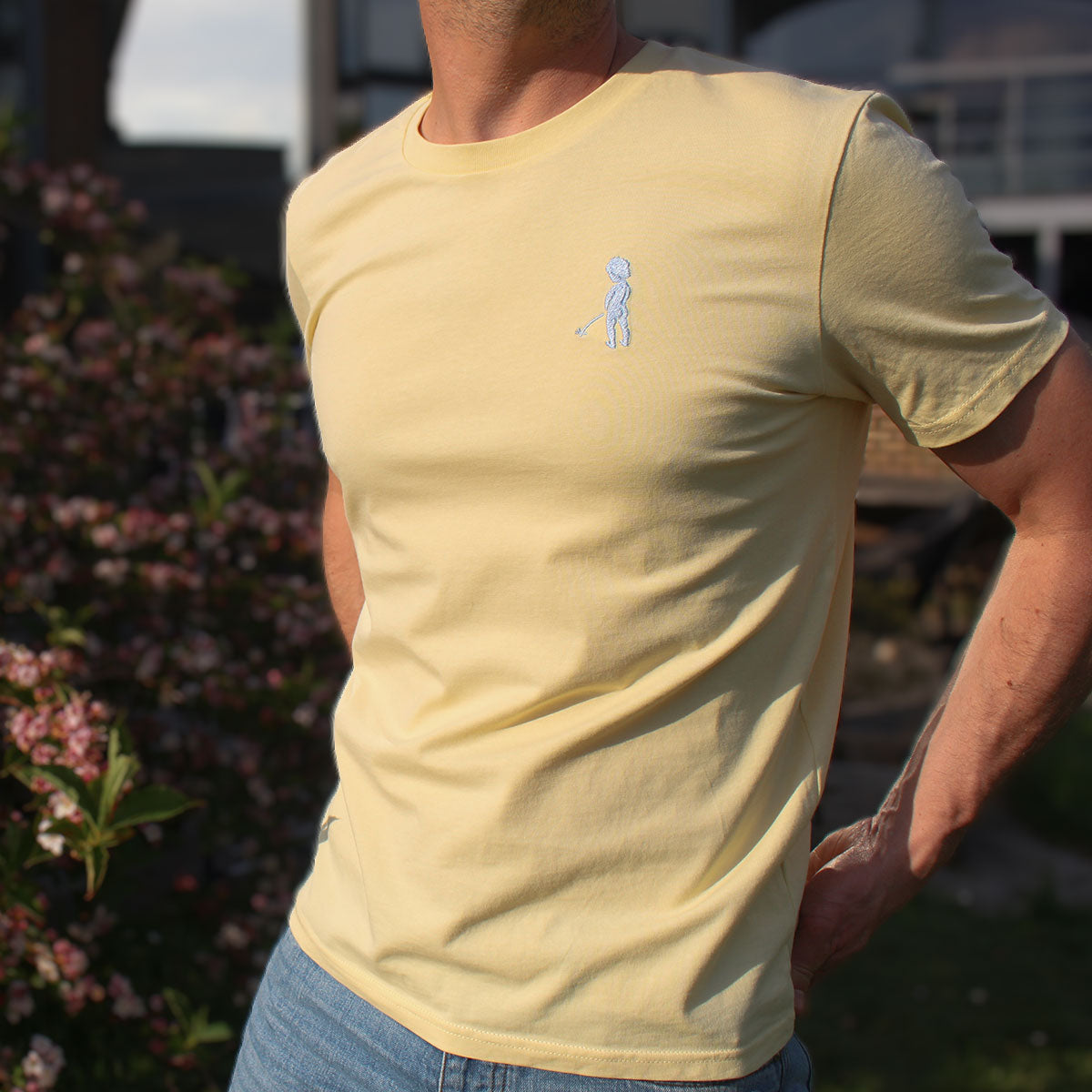 Men's T-shirt "Ketje"™ Yellow Summer
