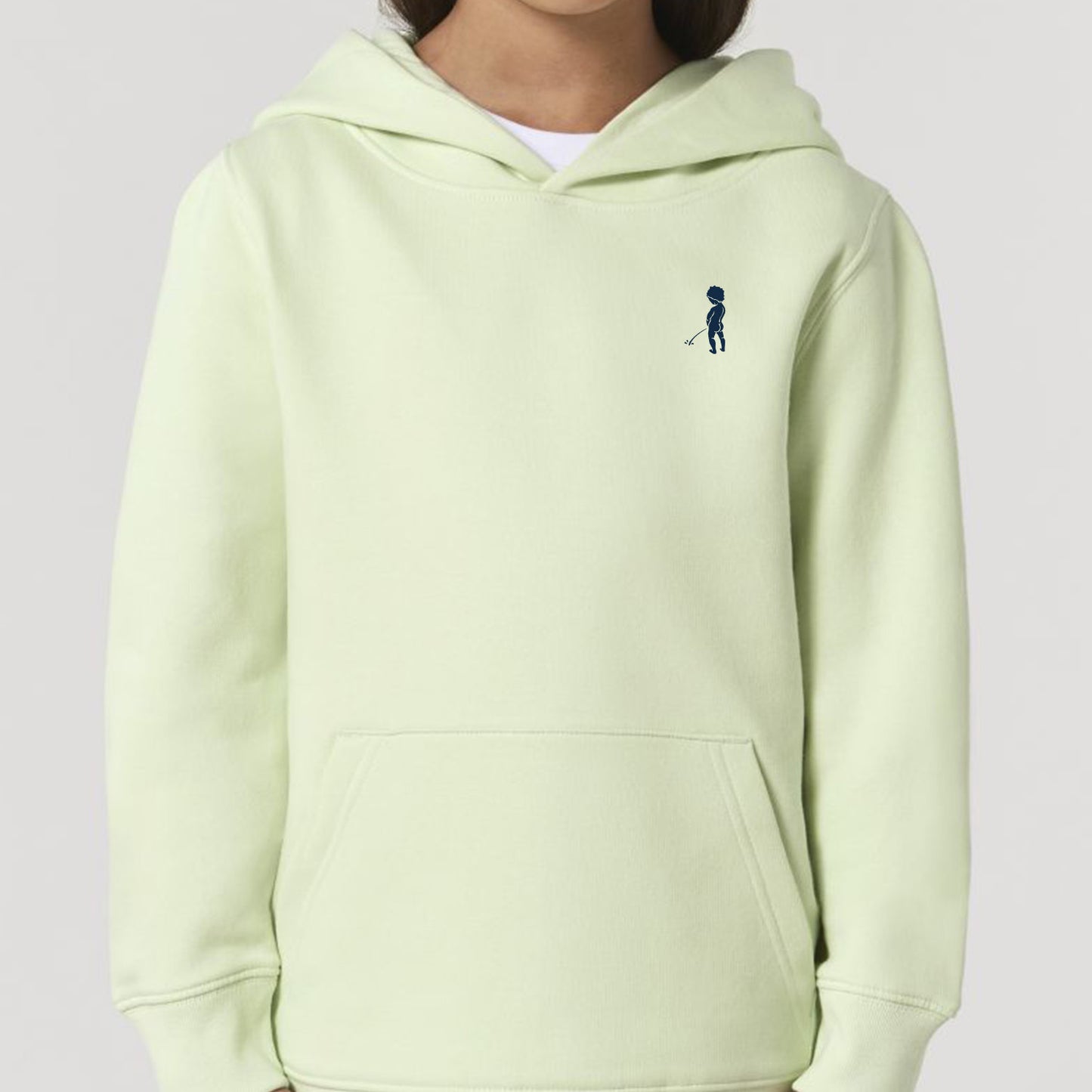 Children's hoodie "Ketje"™ pastel green
