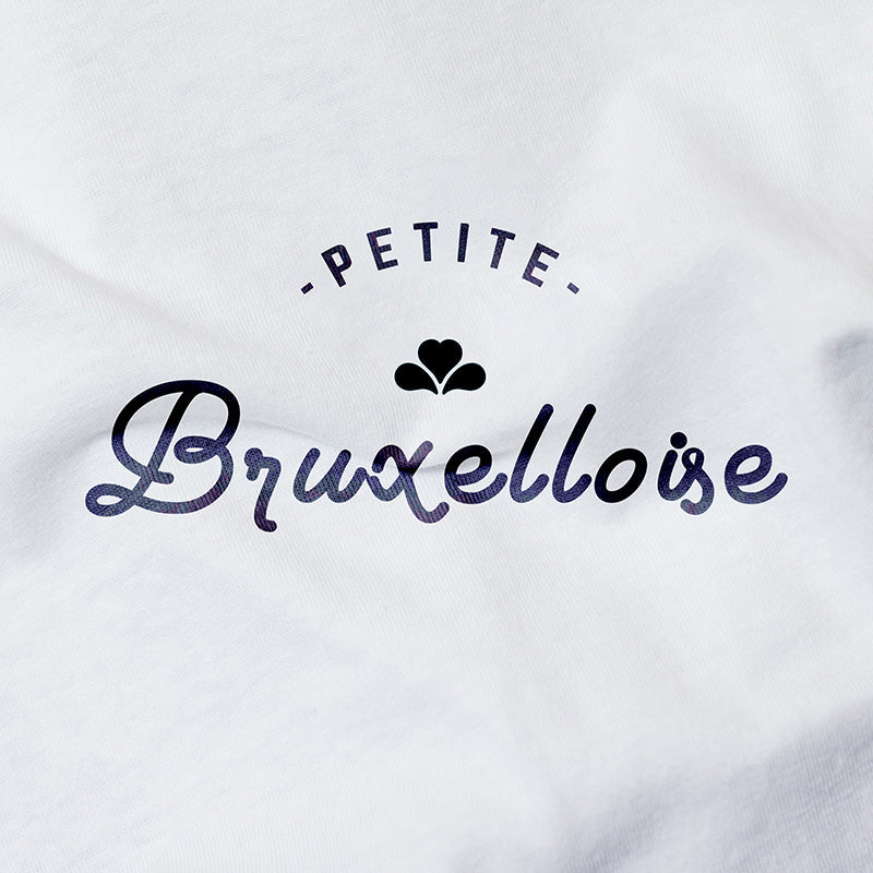 Sweat-shirt femme "Petite Bruxelloise" - Coupe regular fit