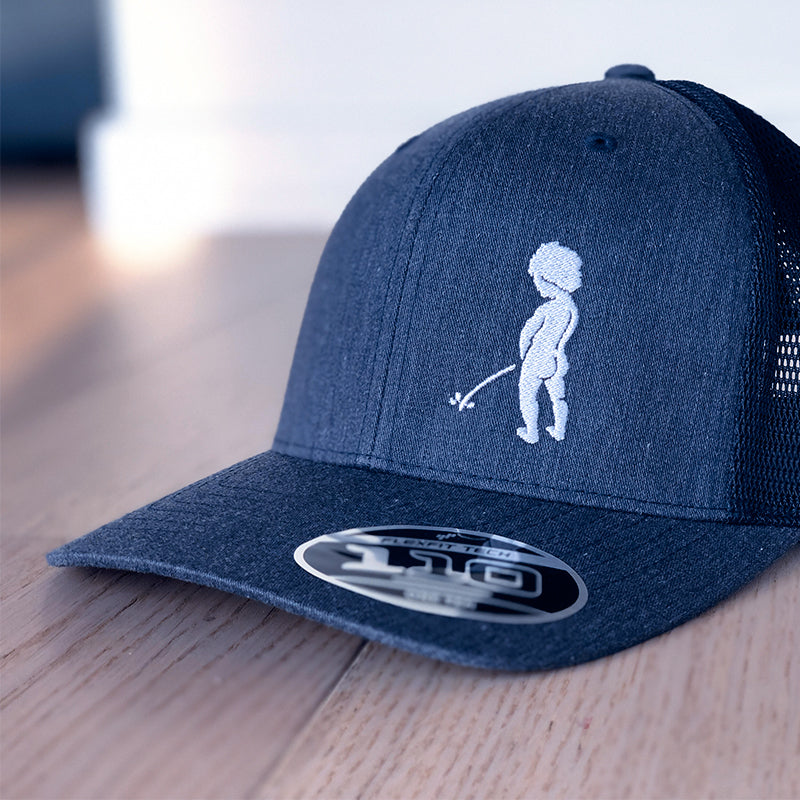 Casquette "Ketje"™ Bleu chiné