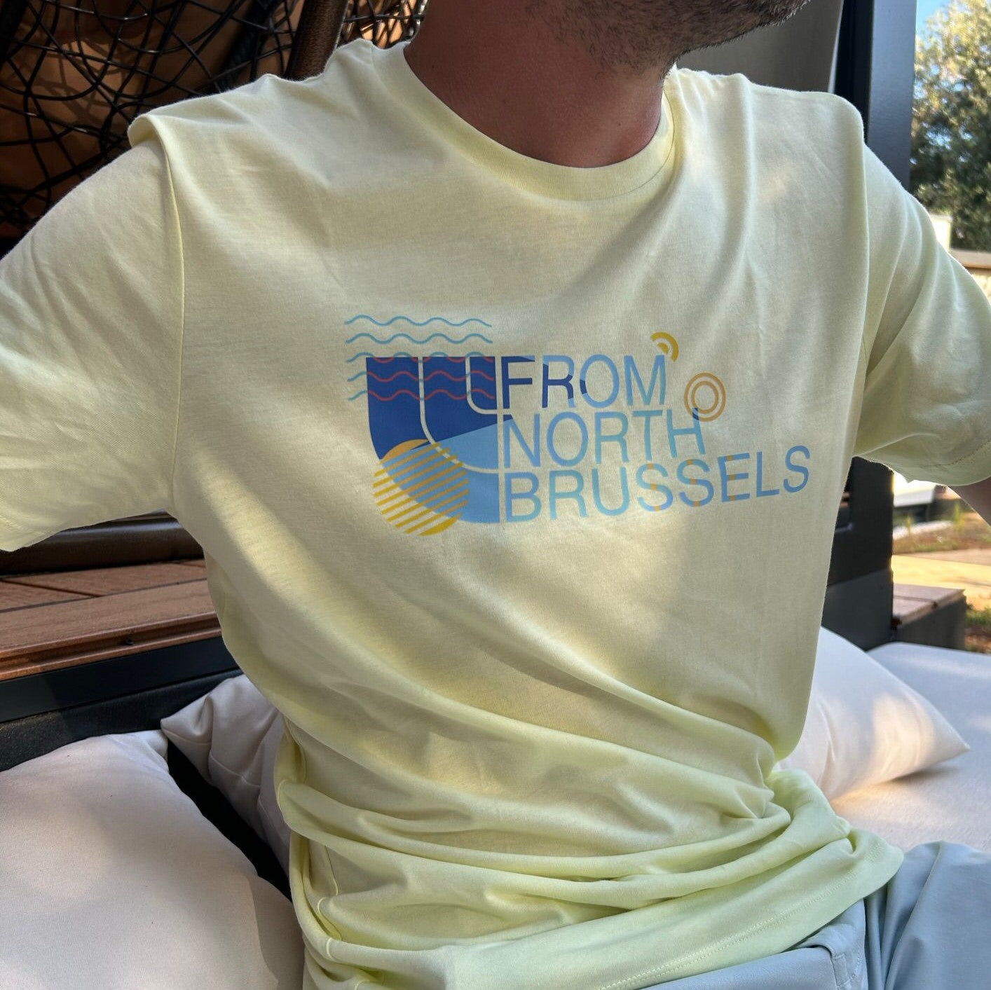 T-shirt homme "From North Brussels" Summer 2023