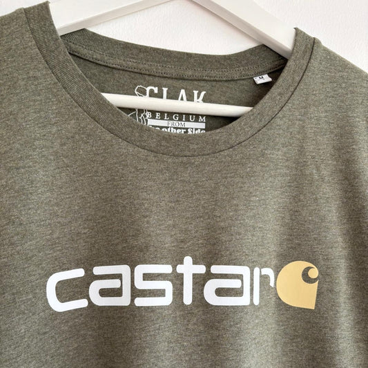T-shirt homme CASTAR Khaki chiné