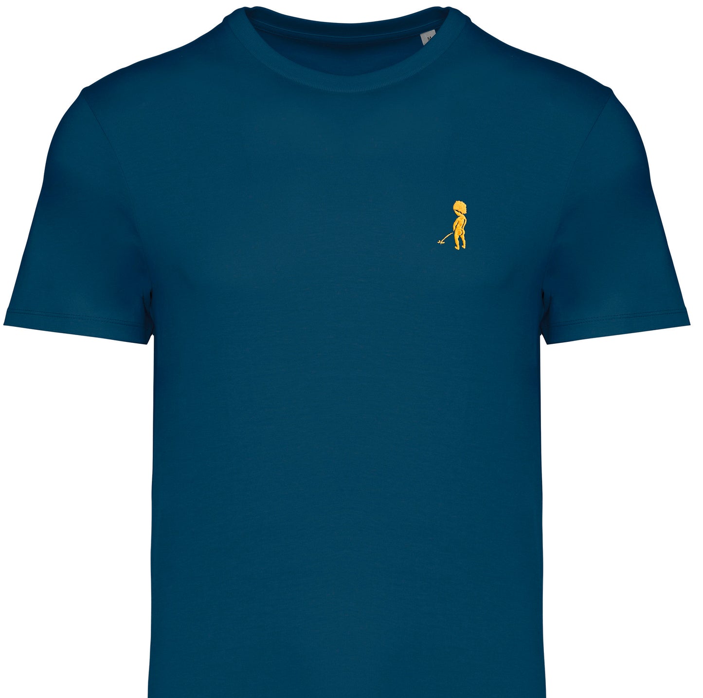 "Ketje"™ men's navy blue t-shirt - menta logo