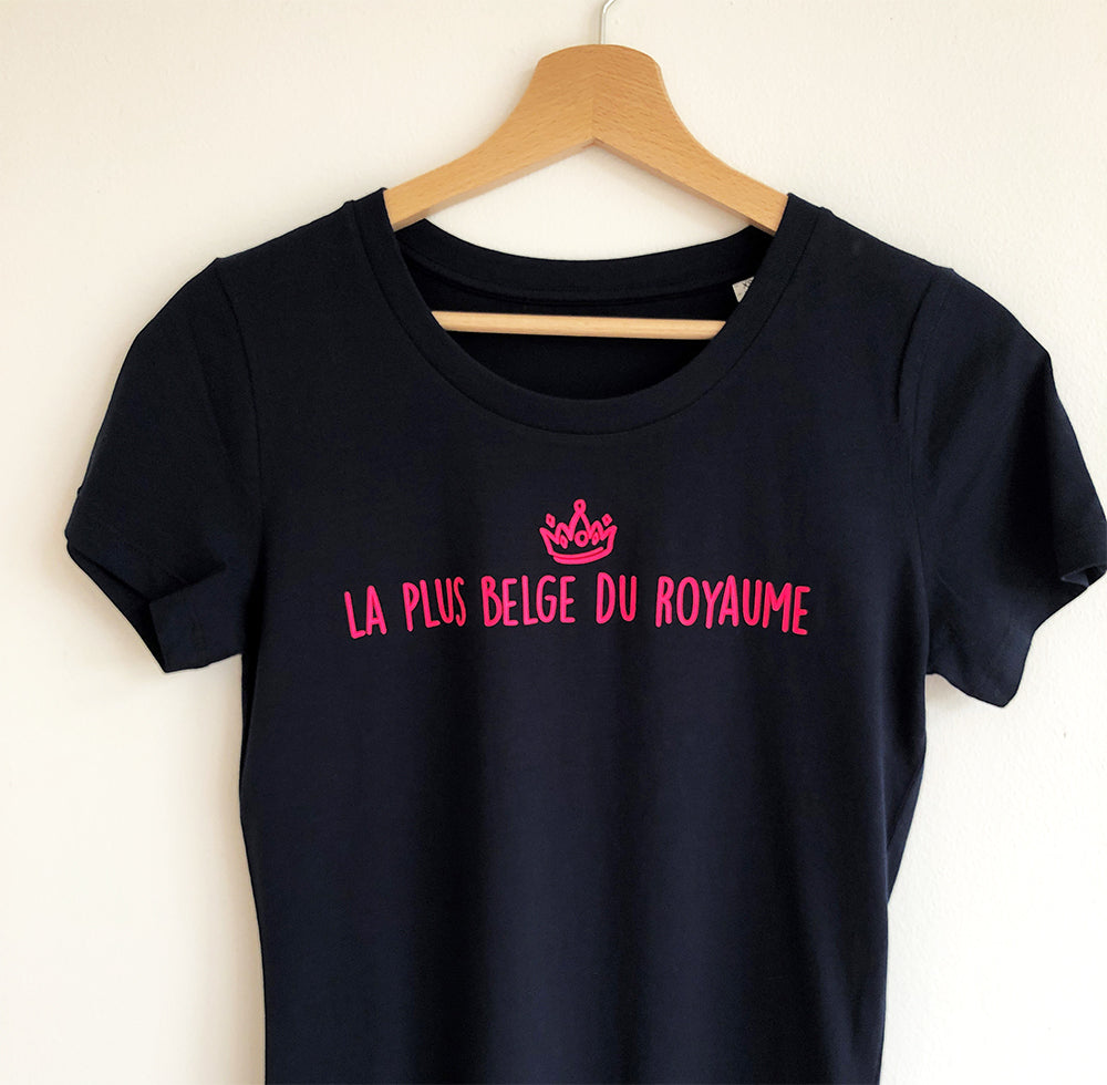 T-shirt femme "La plus belge du royaume"