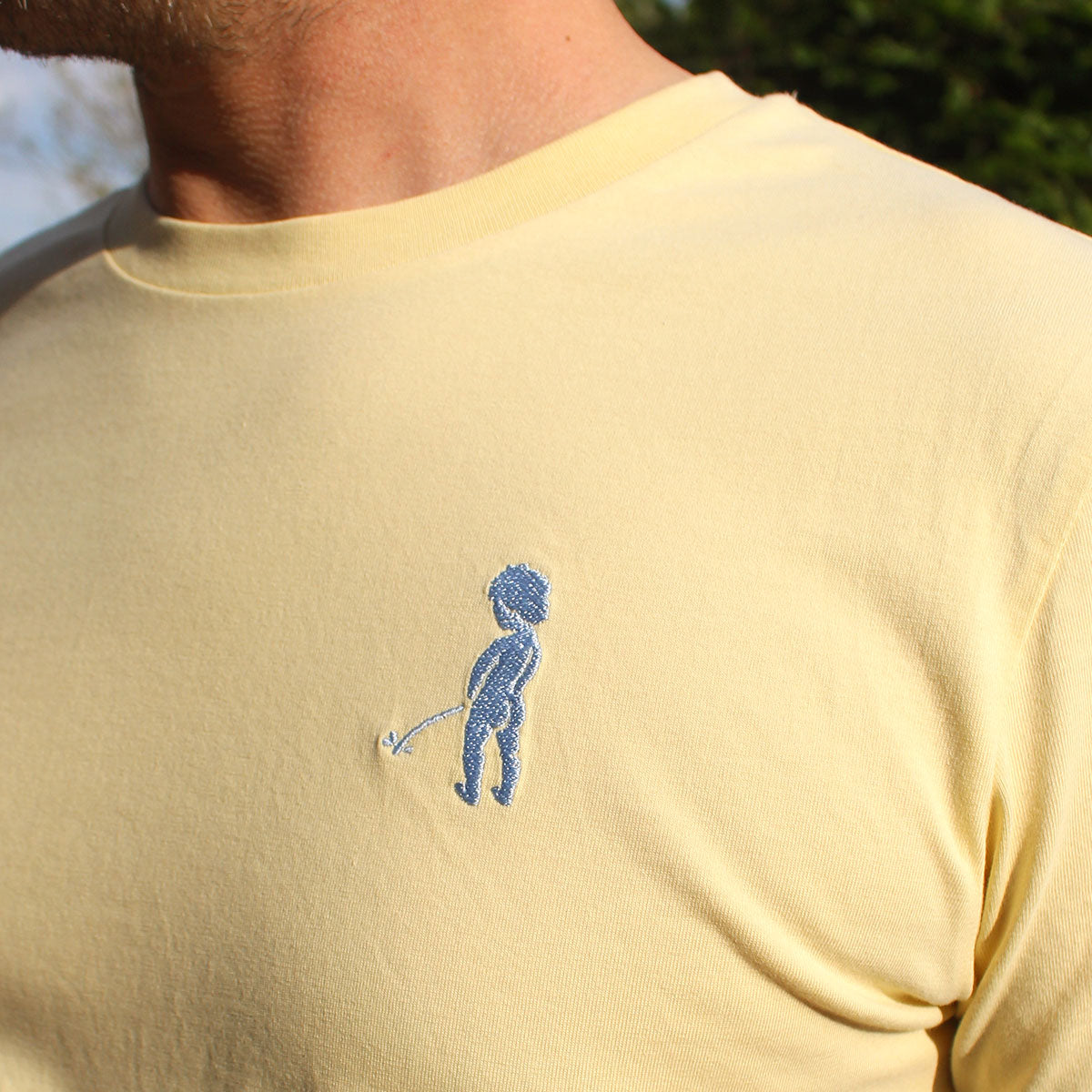 Men's T-shirt "Ketje"™ Yellow Summer