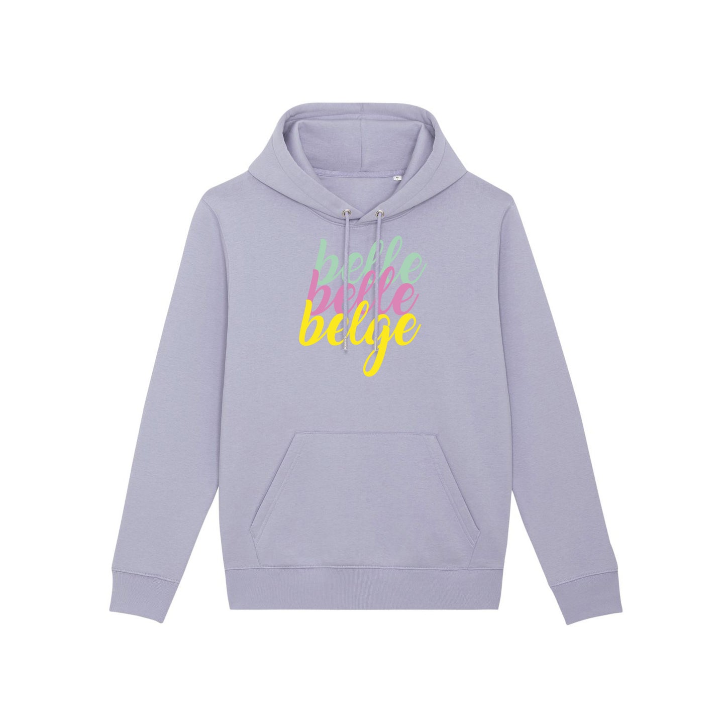 Sweat-shirt à capuche femme "Belle, Belle, Belge"