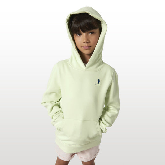 Children's hoodie "Ketje"™ pastel green