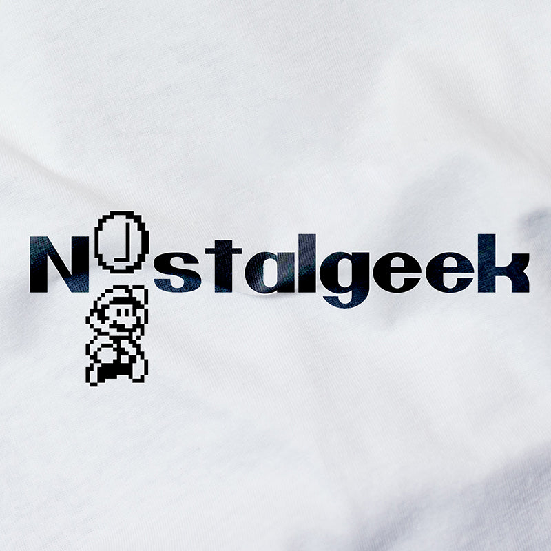 Men's t-shirt "Nostalgeek - Mario"