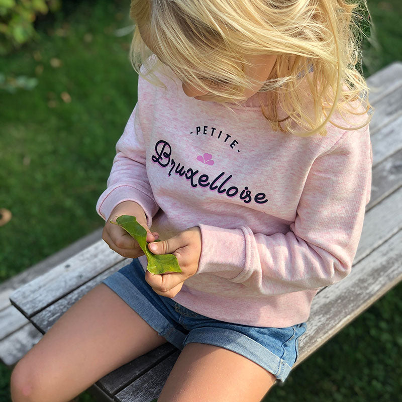 Sweat-shirt enfant "Petite Bruxelloise"